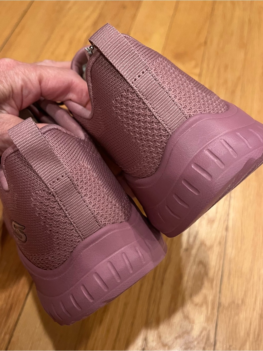 Skechers NWT Bobs Squad Chaos Face Off Womens Sneaker Raspberry Size 8 - Picture 6 of 9